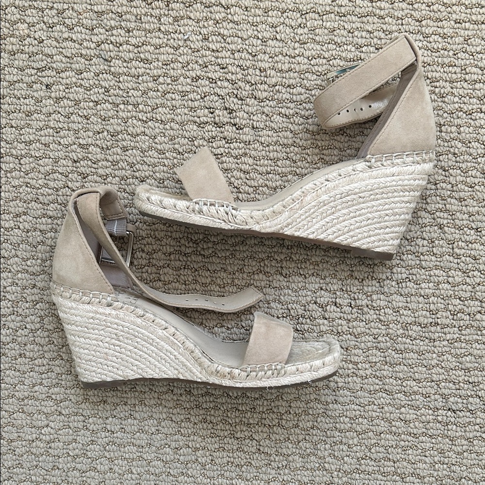 Vince Camuto Suede Wedges/Espadrilles